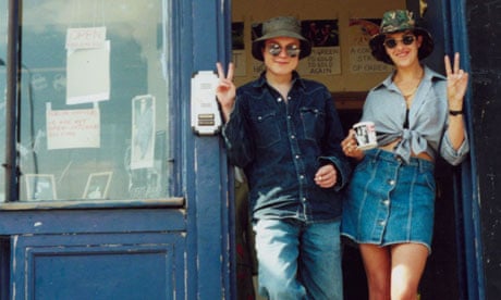 Sarah Lucas and Tracey Emin at their shop