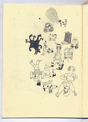 Rutu Modan Sketchbook : Illustrators sketchbooks