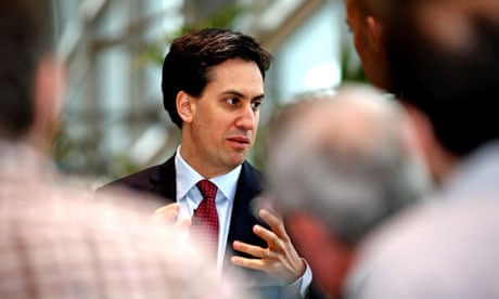 ED Miliband talking to voters