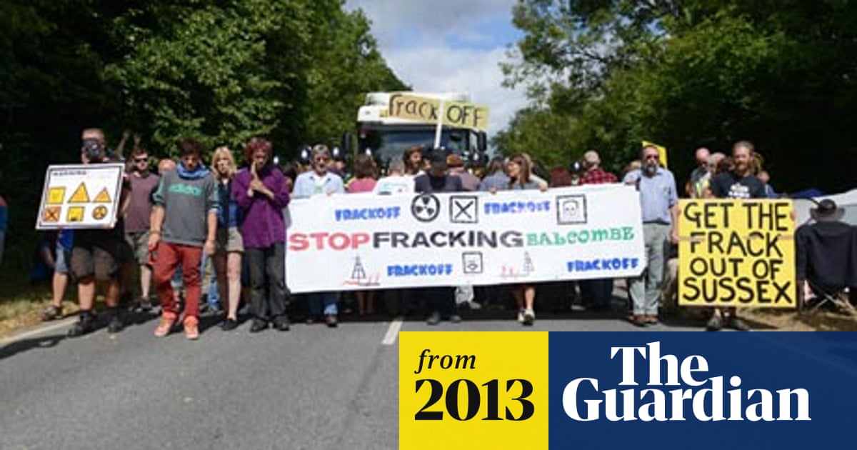 Balcombe fracking protesters plead not guilty to causing disruption ...