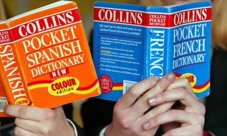 Spanish and French dictionaries
