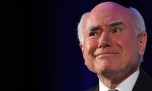Former Prime Minister John Howard answers questions at a business lunch in Sydney on Tuesday, Aug. 6, 2013.