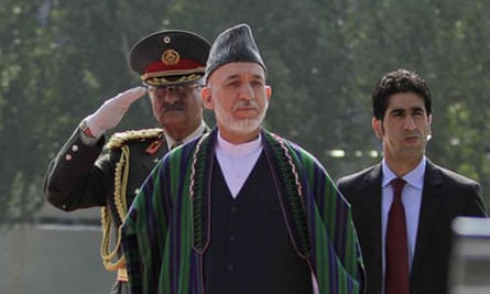 Afghanistan's president, Hamid Karzai.