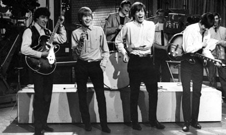 the Rolling Stones 
on Ready, Steady, Go! in 1965