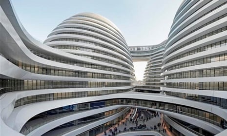 Alien arrival … the Galaxy Soho complex is accused of destroying Beijing's historic streets.