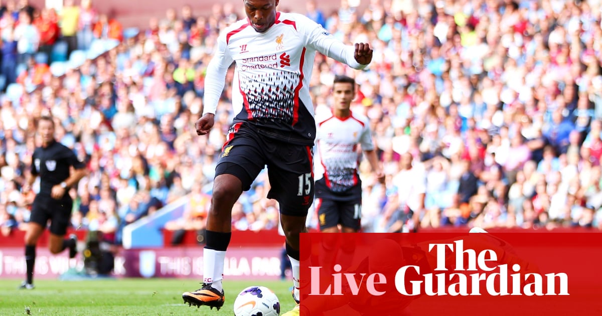 Aston Villa V Liverpool As It Happened Barry Glendenning