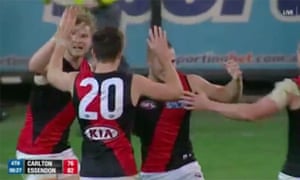 Afl To Add Players Names To Jumpers In One Round Trial Sport The Guardian