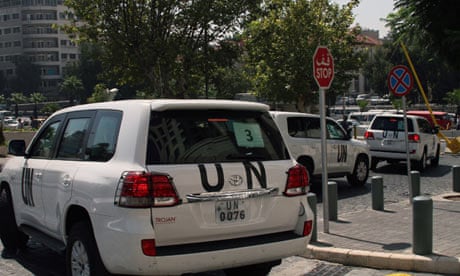 UN vehicles