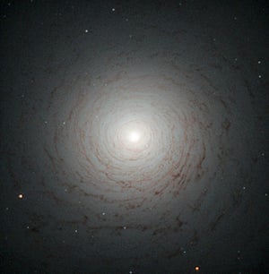 A Month in Space: This striking cosmic whirl is the centre of galaxy NGC 524