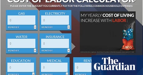 liberals cost of living calculator accurate but extremely