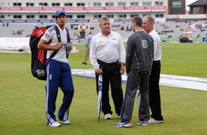 test england ashes five third australia cook lbw worse harris wicket gone ryan gets early start