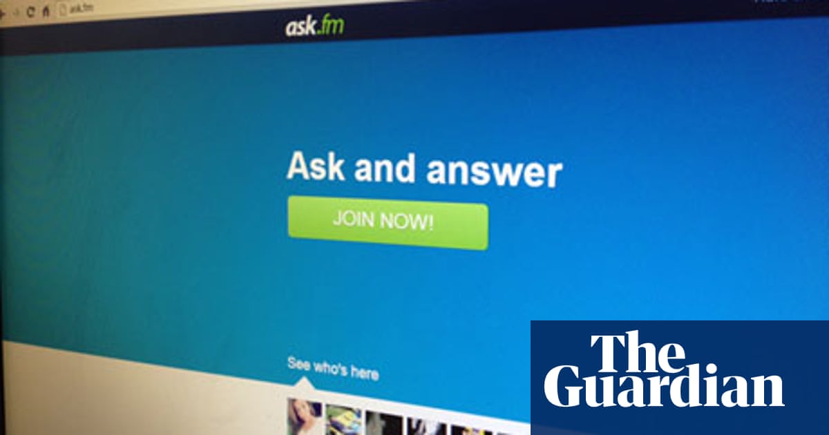 Ask Fm Is There A Way To Make It Safe Society The Guardian