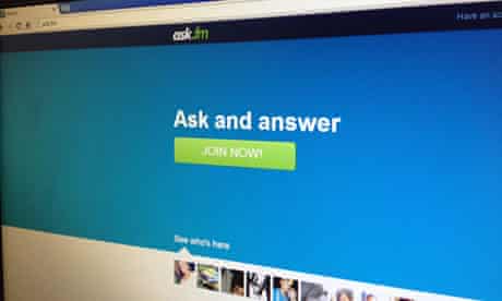 Ask Fm Is There A Way To Make It Safe Cyberbullying The Guardian