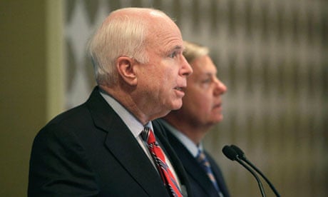 US senators John McCain and Lindsey Graham 