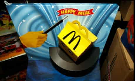 McDonald's happy meals box