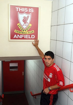 The Luis Suarez Story Anfield Life And Crimes In Pictures Football The Guardian The Luis Suarez Story Anfield Life And Crimes In Pictures Football The Guardian