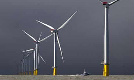 The world's largest wind farm, the London Array project