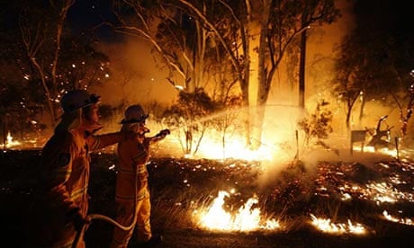 Bushfire near Sydney