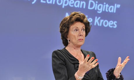 EU commissioner for Digital Agenda Neelie Kroes