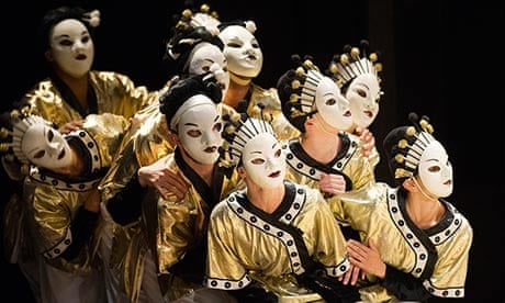 'Colour, light and lavish fabrics dazzle the eye': a scene from Turandot at the Royal Opera House.