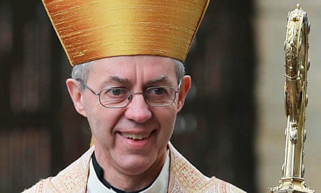 The archbishop of Canterbury, Justin Welby