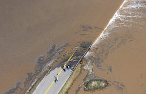Colorado flooding update: Flooding highway