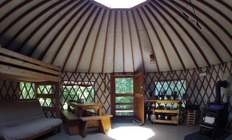 Frost Mountain Yurts, Maine
