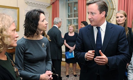 David Cameron meets Helena Morrissey