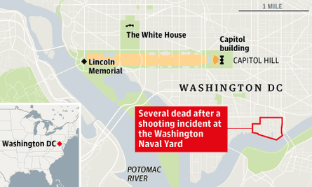 Washington shootings map