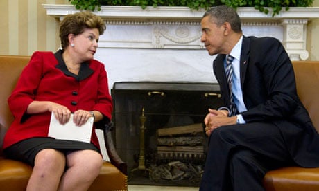 Dilma Rousseff Barack Obama