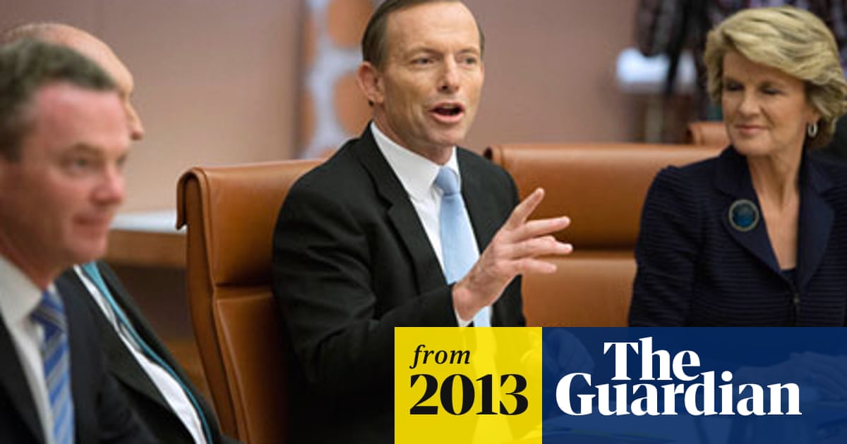 Tony Abbott Sworn In As Australian Pm Amid Row Over Male Dominated