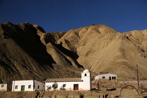 Andes crossing: Church in foothills of Andes, Argentina