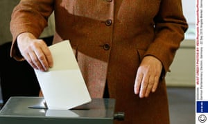 Merkel voting