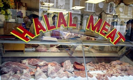 A halal butcher’s in London: ‘There’s a huge market out there waiting to be tapped.’ 