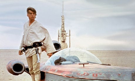 Mark Hamill as Luke Skywalker in the first Star Wars film
