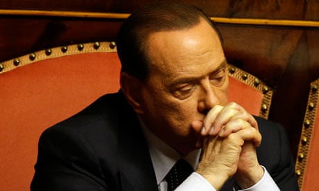 Silvio Berlusconi was convicted for tax fraud.