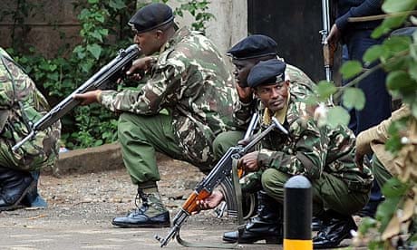 Kenyan policemen Nairobi attack