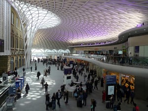concourse: A view of the concourse at King's Cross, which opened in 2012