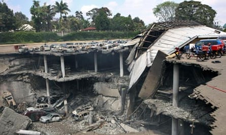 Ruins of Westgate mall, Nairobi 26/9/13