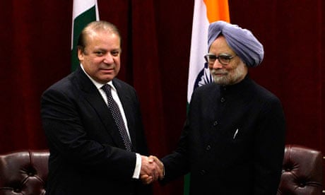 India Pakistan leaders meet