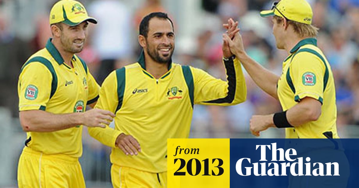 Cricket Fawad Ahmed Exempt From Wearing Beer Sponsor S Logo