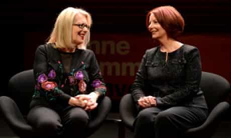 Julia Gillard with Anne Summers