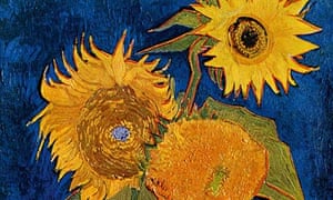 Van Gogh: Six Sunflowers, 1888, oil on canvas.