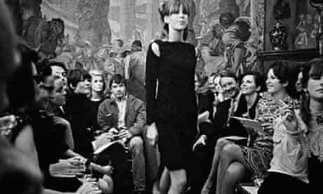 David Bailey and his then wife Catherine Deneuve at a show in December 1965