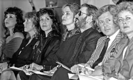 Marie Helvin at an Emanuel Fashion Show in 1985