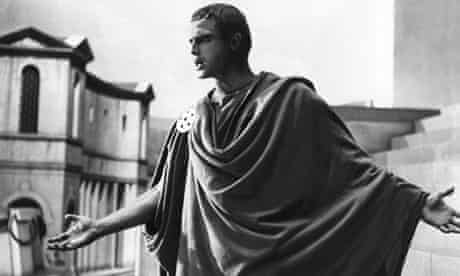 Marlon Brando as Mark Anthony in the 1953 film Julius Caesar