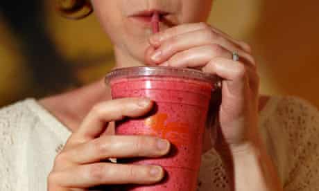 Smoothies and fruit juices new health risk