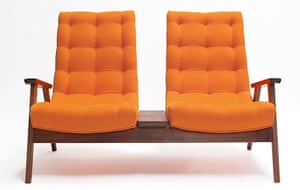 homes - wishlist: orange sofa