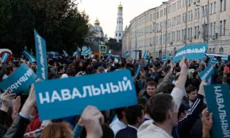 Alexei Navalny rally