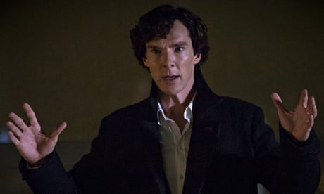 Benedict Cumberbatch as Sherlock Holmes in series three, episode three – His Last Vow. 
